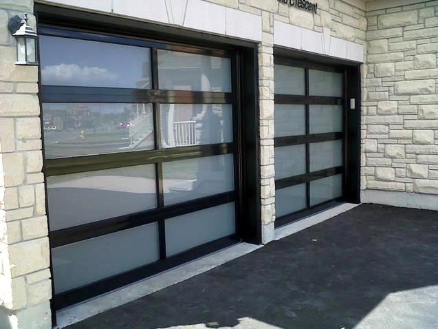 Panoramic Glass Garage Doors