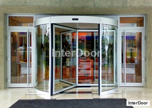 Revolving Architectural Glass Doors