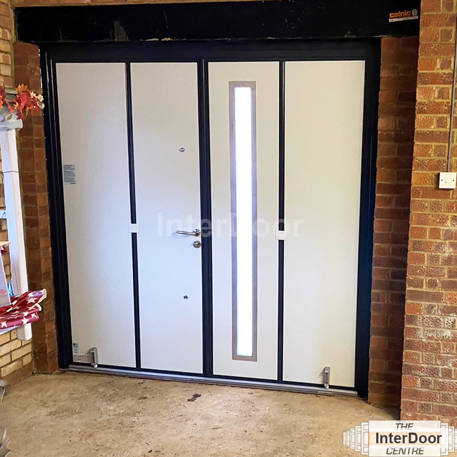 carteck side hinged garage door - after